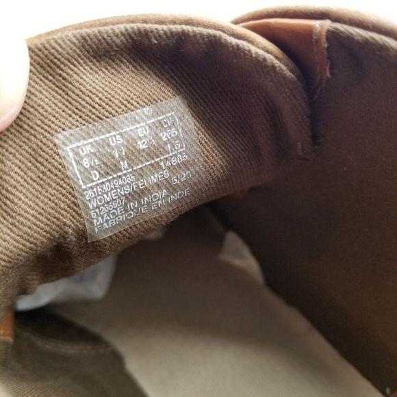 Clarks Men’s Camzin Grace Ankle Booties Size 8.5 D Brown Leather Lace Up - Picture 6 of 6